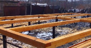 Пол на винтовых сваях Барабинск цена от 15290 руб.