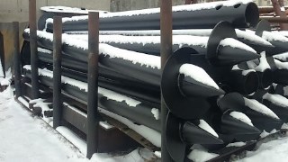 Винтовые сваи диаметром 73 мм Барабинске цена от 1326 руб.